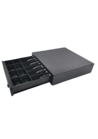 (JT-410G-X) High Quality 410mm Width Electronic Metal Cash Drawer