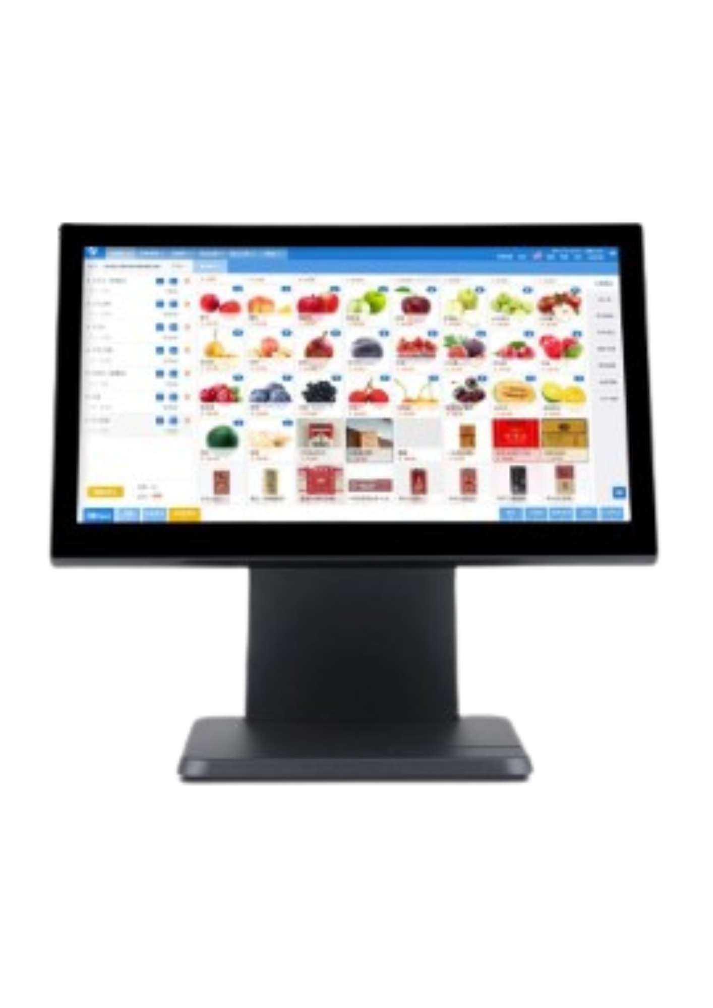 (JT-POS-1516) 15.6-inch Windows/Android Touch Screen POS Terminal with Aluminium Alloy Base