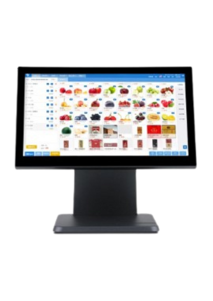 (JT-POS-1516) 15.6-inch Windows/Android Touch Screen POS Terminal with Aluminium Alloy Base