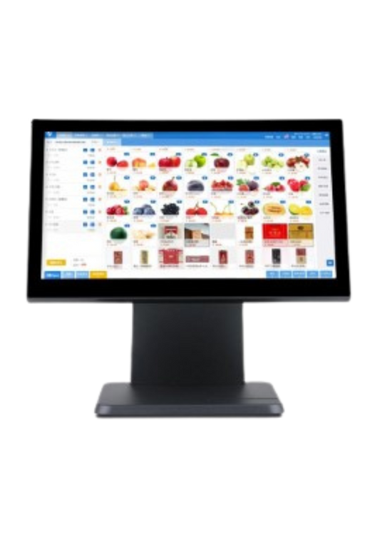 (JT-POS-1516) 15.6-inch Windows/Android Touch Screen POS Terminal with Aluminium Alloy Base