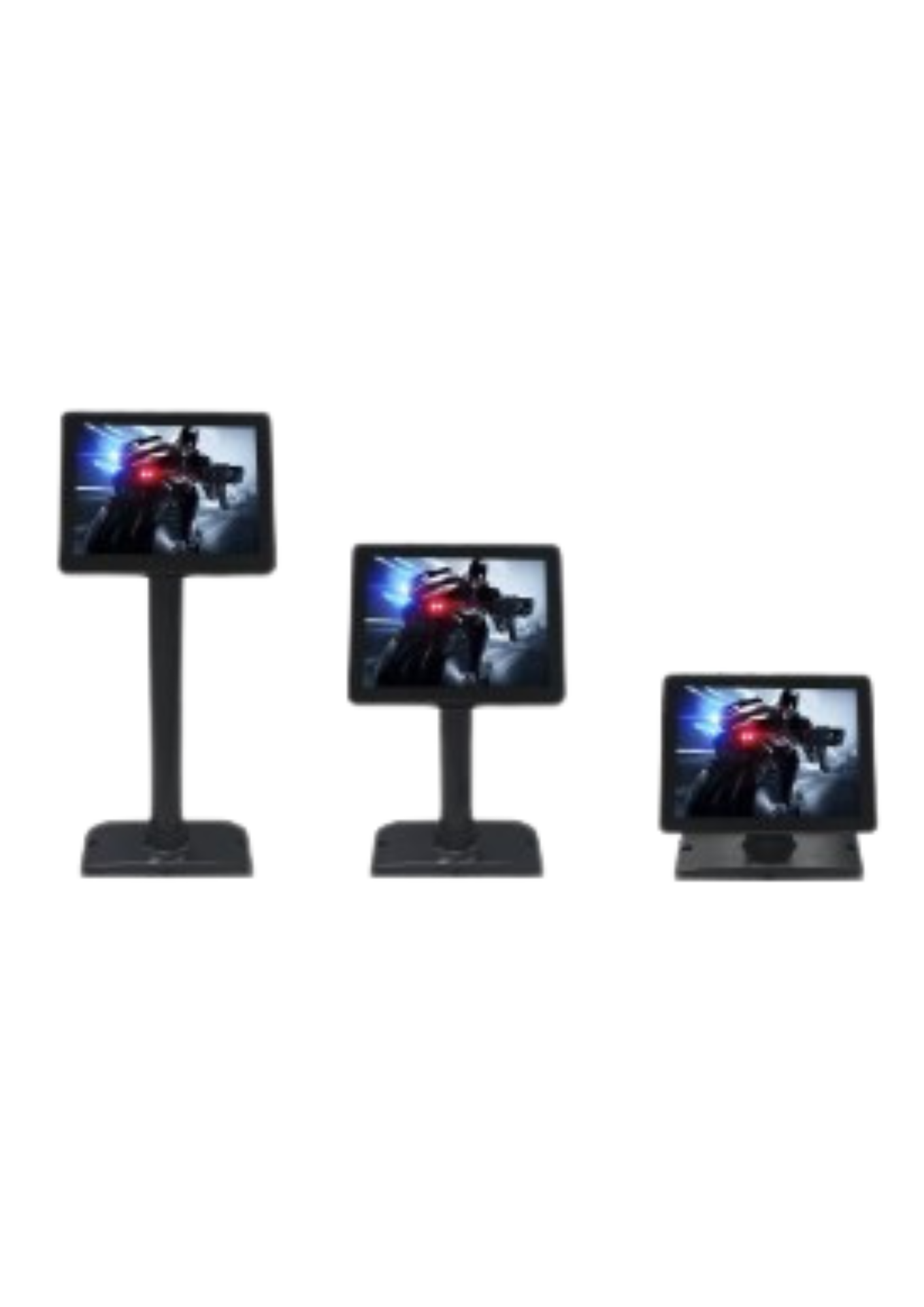 (LED970) Electronic LED Display Pole Adjustable Customer Display for Supermarket POS System