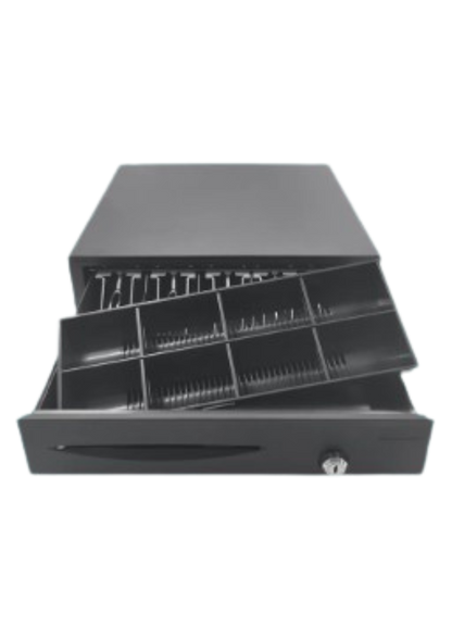 (JT-410G-X) High Quality 410mm Width Electronic Metal Cash Drawer