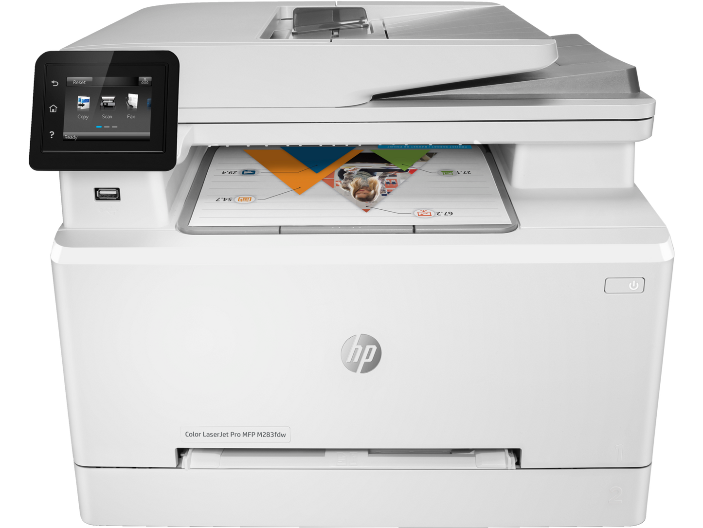 HP Color LaserJet Pro MFP M283fdw A4 Color Multifunction Laser Printer