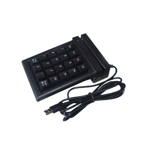 (JT-KB20R) 20keys Key Pad with Triple Tracks Magnetic Card Reader